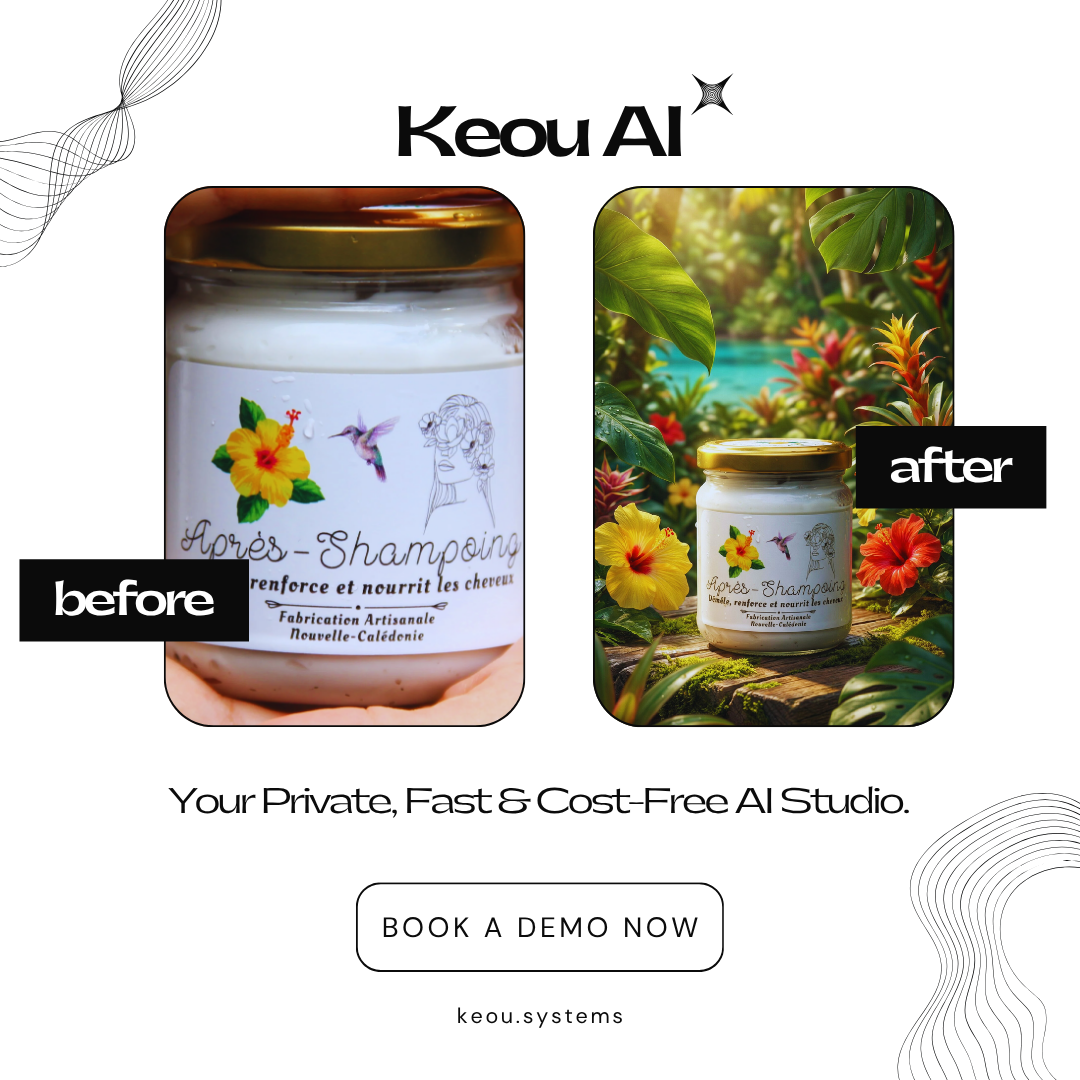 Before and after — beauty product