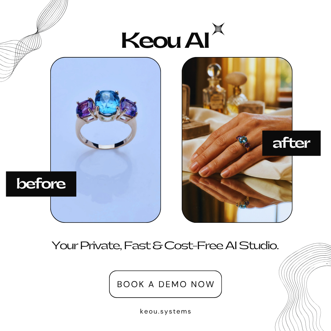 Before and after — jewelry